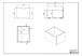 Kinderbett >Scott< Rollrost, 3 Schübe, 90x200cm, Weiß, Massivholz - 208x83x105cm (BxHxT)