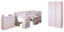 Jugendzimmer-Set >Pirouette 12< (3-teilig) in...
