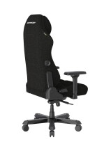 Gaming-Stuhl >DXRACER< in schwarz, Webstoff schwarz - 70x70cm (BxT)
