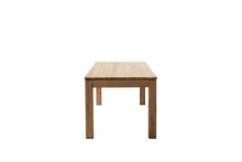 Esstisch >ETNA< FSC-Massiv-Holz, Ast-/Balkeneiche Wildeiche geölt - 160x77x90 (BxHxT)