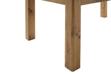 Esstisch >ETNA< FSC-Massiv-Holz, Ast-/Balkeneiche Wildeiche geölt - 160x77x90 (BxHxT)