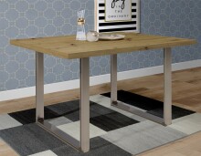 Esstisch >TABLES< Artisan Eiche Dekor, U-Gestell...