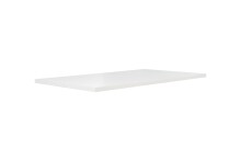 Esstisch >TABLES< in Weiss, U-Metallgestell schwarz...