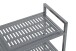 Schuhregal >55815< in anthrazit, Metall - 73x72x25cm (BxHxT)