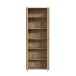 Mehrzweckschrank >TEMPRA2< 5 Böden, 2 Türen, Artisan Eiche Dekor - 73,7x197,5x34,8cm (BxHxT)
