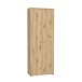 Mehrzweckschrank >TEMPRA2< 5 Böden, 2 Türen, Artisan Eiche Dekor - 73,7x197,5x34,8cm (BxHxT)