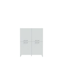 Highboard >SILBA< 4 Türen, Secret grey -...