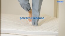 Breathair® Topper 100x200 cm | Waschbar & Atmungsaktiv