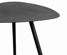 Couchtisch >Mira 3< aus Metall, in anthrazit - 60x35x60 (BxHxT)