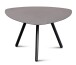 Couchtisch >Mira 3< aus Metall, in anthrazit - 60x35x60 (BxHxT)