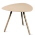 Beistelltisch >Mira 1< in cremeweiß - 50x40x50 (BxHxT)