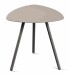 Beistelltisch >Mira 2< in grau, Metall grau - 50x50cm (BxH)