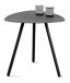 Beistelltisch >Mira 2< Metall, pulverbeschichtet, in anthrazit - 50x50x50 (BxHxT)