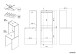 Mehrzweckschrank-Set >Laundry 1< in Eiche Dekor / Weiss - 268x184x67cm (BxHxT)