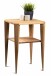 Beistelltisch >Bell 1< in Wildeiche, Massivholz - 40x60x40cm (BxHxT)