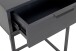 Konsolentisch >52883< in anthrazit, schwarz - 40x60x28cm (BxHxT)