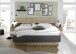 Bettanlage >Aska< 2 Nachtkonsolen, Graphit / Mauvella Eiche Dekor - 285x95x205 (BxHxT)