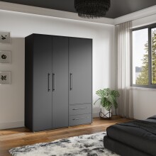 Drehtürenschrank >MOKKARIS< 3 Türen, 2...