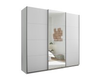 Schwebetürenschrank >Carano< Weiß /...