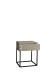 Nachtkommode >Marle< 1 Schublade, Farbe Kaschmir, Holzwerkstoff - 40x52x38,5cm (BxHxT)