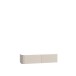 Hängeschrank >BREATHTAKER< 2 Klappen, 2 Fächer, Sandfarbig - 128,6x30,1x34cm (BxHxT)