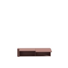 Hängeschrank >BREATHTAKER< 2 Klappen, 2 Fächer, Terrakottafarbig - 128,6x30,1x34cm (BxHxT)