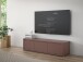 Lowboard >BREATHTAKER< 3 Türen, soft-close, terrakottafarbig - 168x41,5x41,3cm (BxHxT)