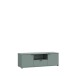 Lowboard >GANYMEDE< 2 Türen, 1 Schublade, 1 Fach, salbeifarbig - 129,8x43,9x41,3cm (BxHxT)