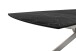 Kulissen-Esstisch >VANINO< ausziehbar 230cm, schwarz marmoriert, Keramik - 180/230x76x90cm BxHxT