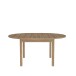 Kulissen-Esstisch >ATTENTION< rund, ausziehbar 165cm, Riviera Eiche Dekor - 78,1/165x130cm (HxD)
