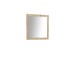Garderobenspiegel >BACCIO< Spiegel / Artisan Eiche Dekor umrandet - 83x88x1,8cm (BxHxT)