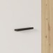 Schuhschrank >NET306< 5 Böden, Weiss / Artisan Eiche - 68,7x181,1x36,5cm (BxHxT)