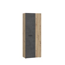 Schuhschrank >NET306< 5 Böden, Betonoptik /...