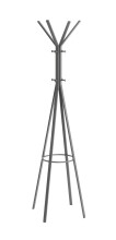 Garderobenständer >55152< 8 Haken, in grau,...