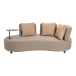 Gartenlounge-Set >Calidad< (4er-Set) 2 Sofas 212/135x78x89cm,

Sessel Ø89x78,

Hocker 122x40x70cm