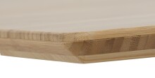 Schreibtisch >e-desk< in Bambus/anthrazit - 150x72x80 (B/H/T) elektrisch verstellbar