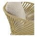 Gartenlounge-Set >Novella< (5-teilig) Sandfarbig-beige, 2-Sitzer, 2x Sessel, 2 Couchtische