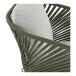 Gartenlounge-Set >Novella< (5-teilig) grün / grau, 2-Sitzer, 2x Sessel, 2 Couchtische