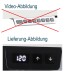 Schreibtisch >e-desk< in weiss/alu - 120x72x72 (B/H/T) elektrisch verstellbar