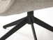 Loungesessel >Lynn< drehbar, Bouclé-Garneffekt creme-weiss - 74x85x77 (BxHxT)