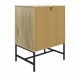Weinschrank >Krister< in Eichefarbig-Natur - 60x83x46cm (BxHxT)