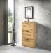 Schuhkipper >See< 3 Klappen, in Eiche Artisan Dekor - 59x103x17cm (BxHxT)