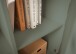 Sideboard >Linz< 2 Türen, 4 Schübe, in Salbei - 135x90x40cm (BxHxT)