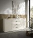 Sideboard >Linz< 2 Türen, 4 Schübe, in Kaschmir - 180x90x40cm (BxHxT)