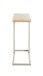 Beistelltisch >37700< in Eiche Dekor / Kaschmirgrau - 24x64x49cm (BxHxT)