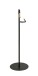 Herrendiener >59522< in natur, schwarz, Metall - 50x105x34cm (BxHxT)