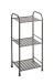 Regal >59823< 3 Ablagen, in anthrazit, Metall, Stahlrohr - 33x78x28cm (BxHxT)