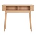 Konsolentisch >Nikko< Schminktisch, 2 Lamellen-Türen, in eichefarbig - 100x80,5x30 (BxHxT)
