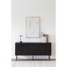 Sideboard >Kyoto< 2 Türen, 3 Schübe, in Eiche furniert "geräuchert" - 150x74x40 (BxHxT)