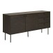Sideboard >Kyoto< 2 Türen, 3 Schübe, in Eiche furniert "geräuchert" - 150x74x40 (BxHxT)